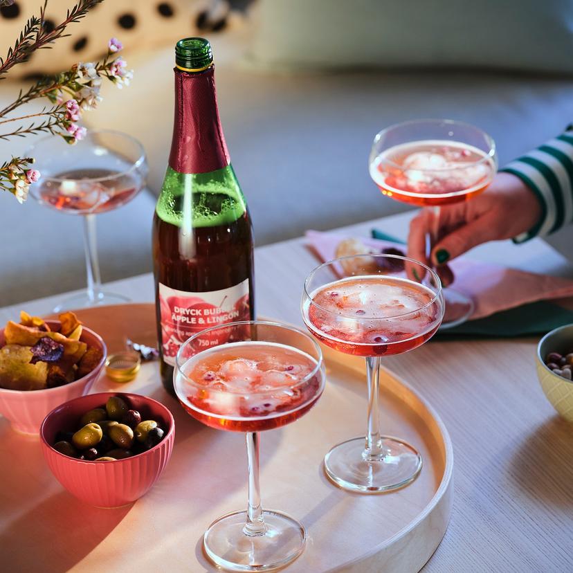 DRYCK BUBBEL ÄPPLE & LINGON — Napój jabłkowo-żurawinowy,