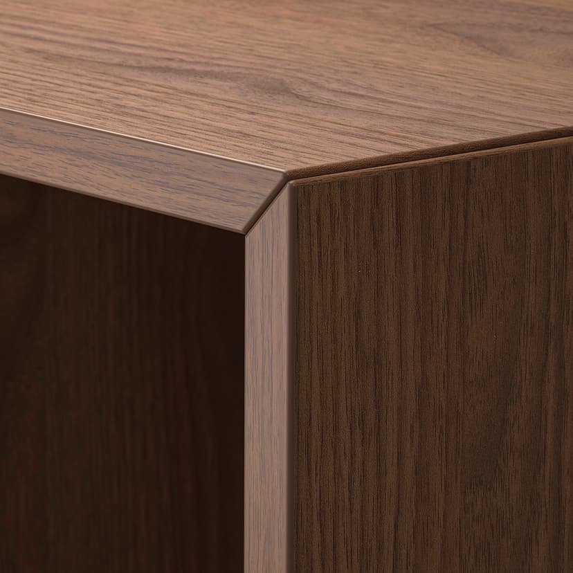 EKET — Шкаф с 4 отделениями, коричневый под грецкий орех, 70x35x70 см