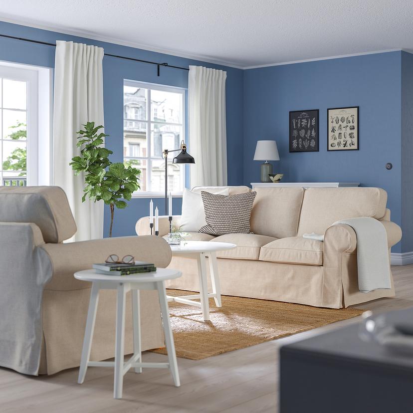 EKTORP — 3-местный диван, киланда светло-бежевый