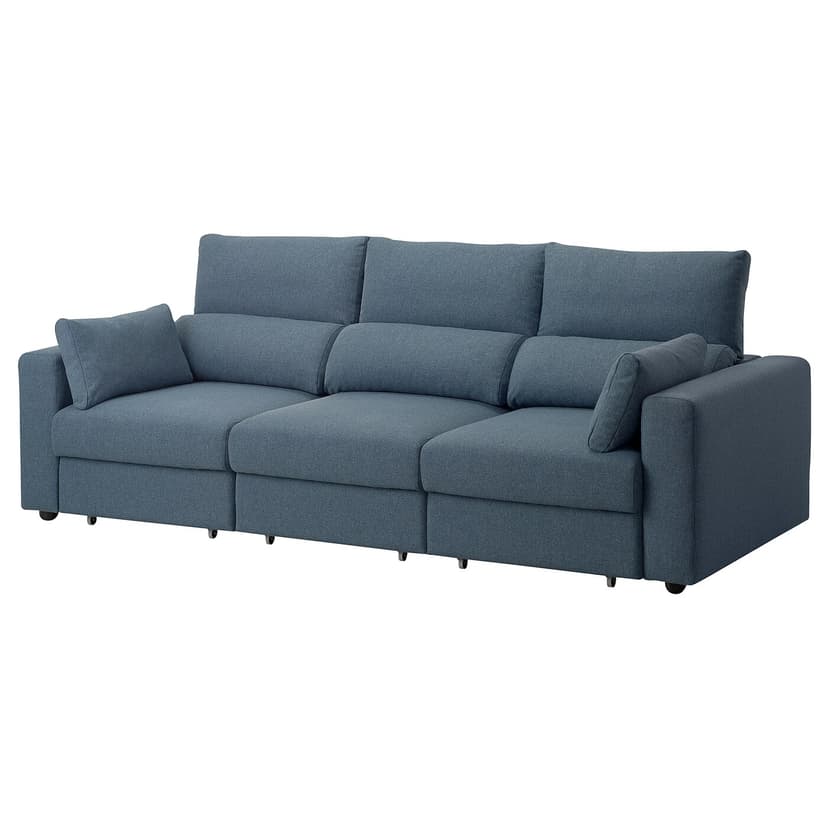 ESKILSTUNA — Sofa 3-osobowa, Gunnared niebieski,