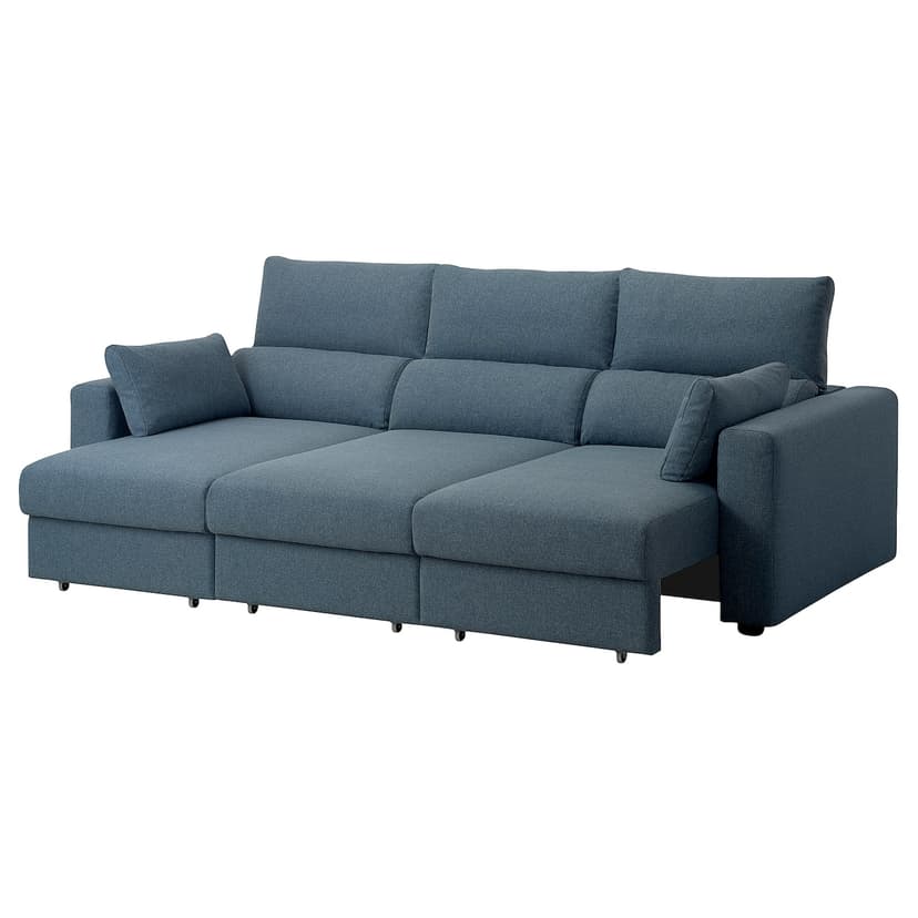 ESKILSTUNA — Sofa 3-osobowa, Gunnared niebieski,