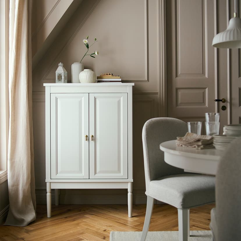 FÄRJKARL — Szafka, kremowy,