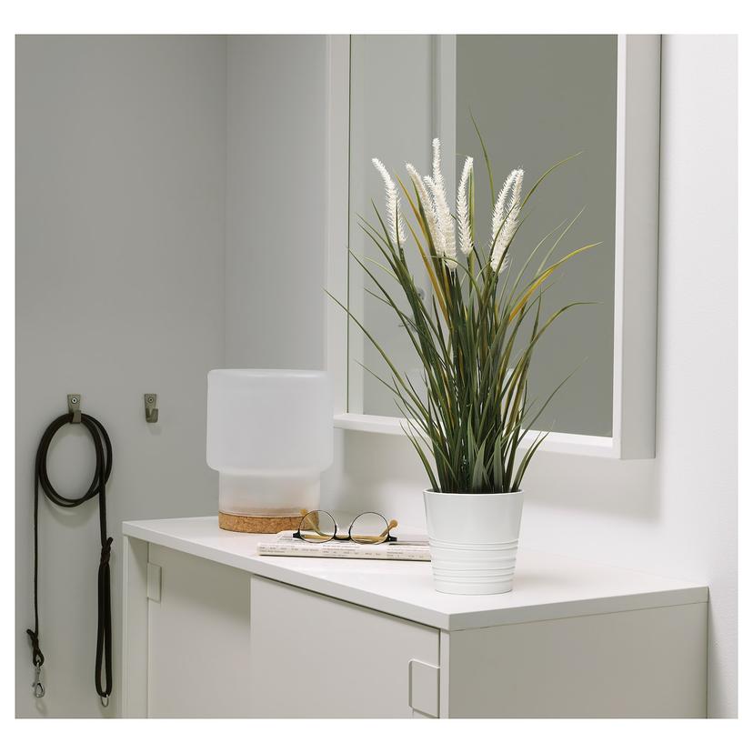 FEJKA — искусственное растение в горшке, д/дома/улицы украшение/трава, 9 см