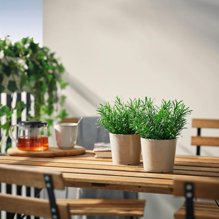 FEJKA — Искусственное растение в горшке, для дома/улицы/розмарин