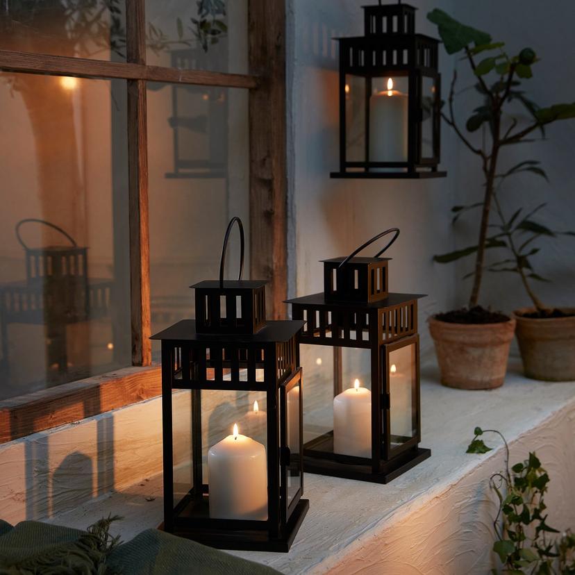 FENOMEN — неароматическая формовая свеча, естественный, 14 см