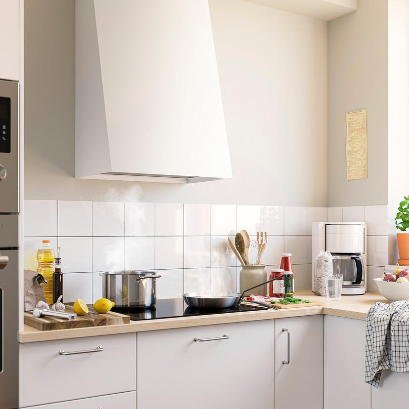 FIVELSBO — Настенная вытяжка IKEA 300, белая.