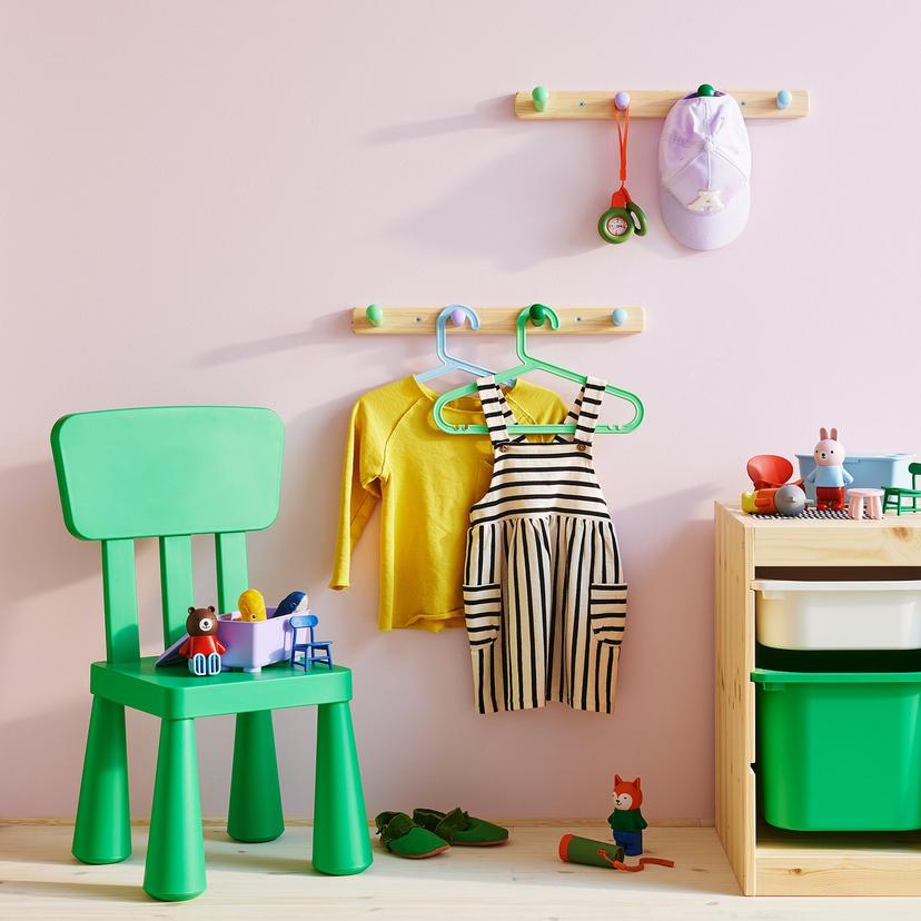 FLISAT — Вешалка, 4 ручки