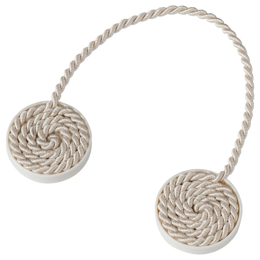 FÖNSTERBOMAL — магнитный прихват для гардин, бежевый