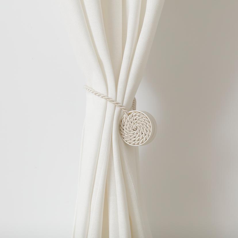 FÖNSTERBOMAL — магнитный прихват для гардин, бежевый