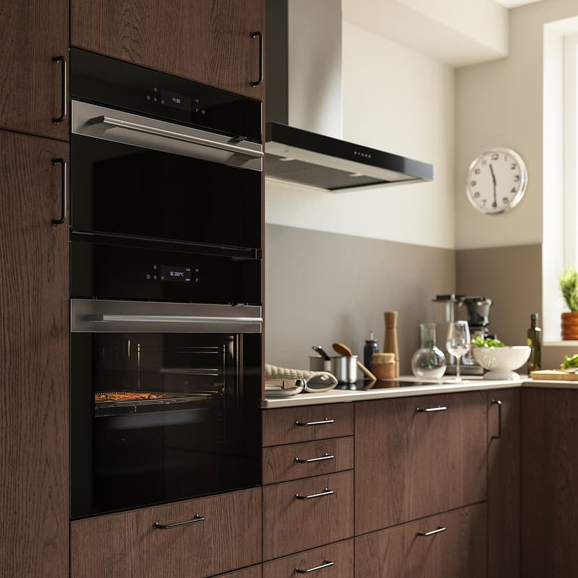 FRILLESBO — Конвекционная печь с функцией аэрогриля и пиролитической обработкой/из стали IKEA 700