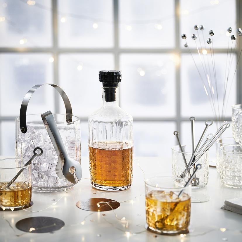 FRÖJDA — графин с пробкой, прозрачное стекло, 1.0 л