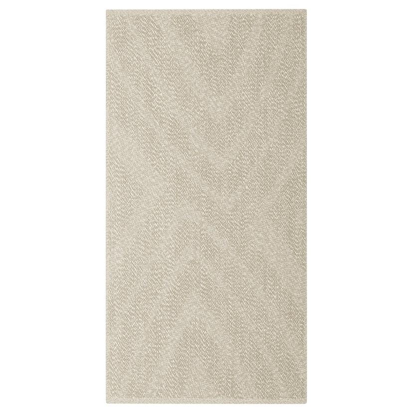 FULLMAKT — ковер безворсовый, д/дома/улицы, бежевый/меланж, 80x150 см