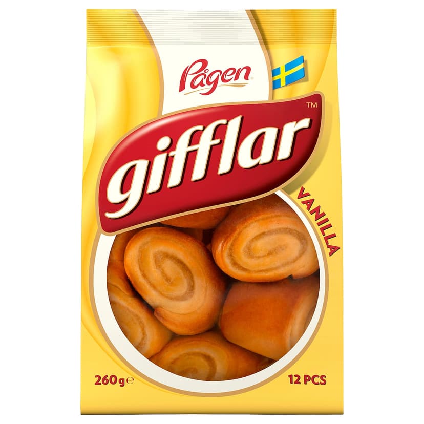 GIFFLAR — Булочки с начинкой со вкусом ванили