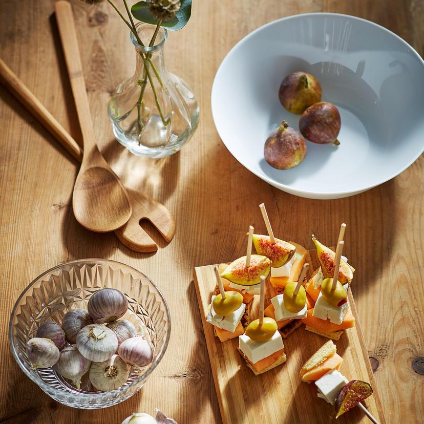 GRÖNSAKER — приборы для салата, 2 предм., бамбук