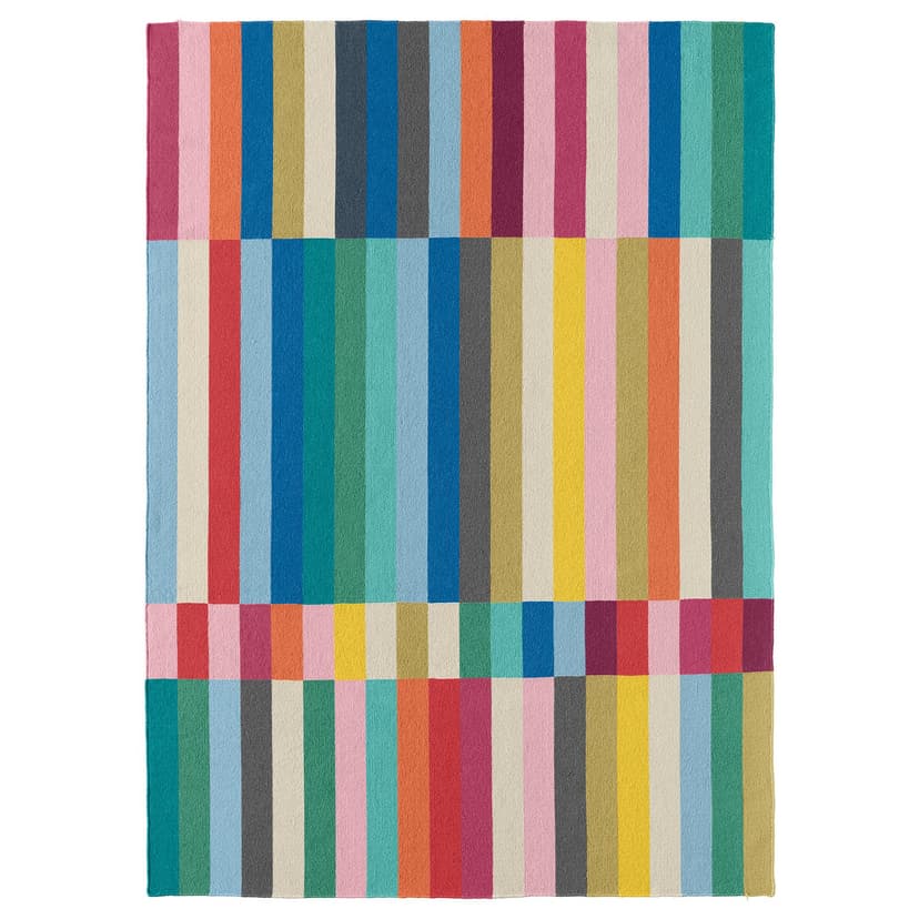 HALVED — Ковер, безворсовый, ручная работа разноцветный, 170x240 см