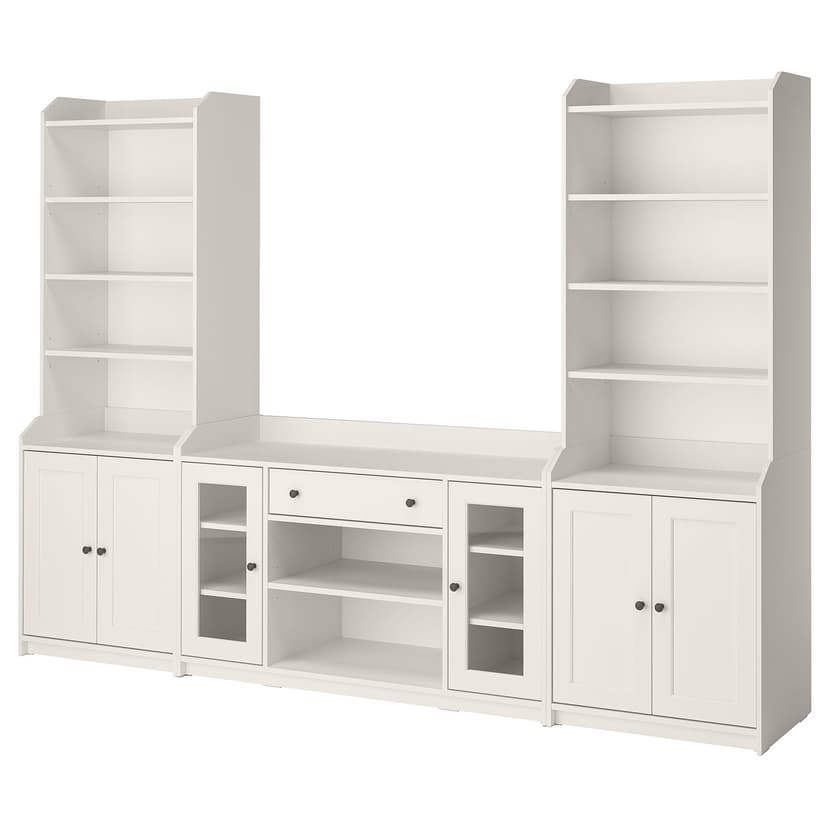 HAUGA — Regał, biały,