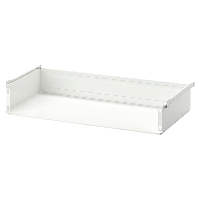 HJÄLPA — ящик без фронтальной панели, белый, 80x40 см