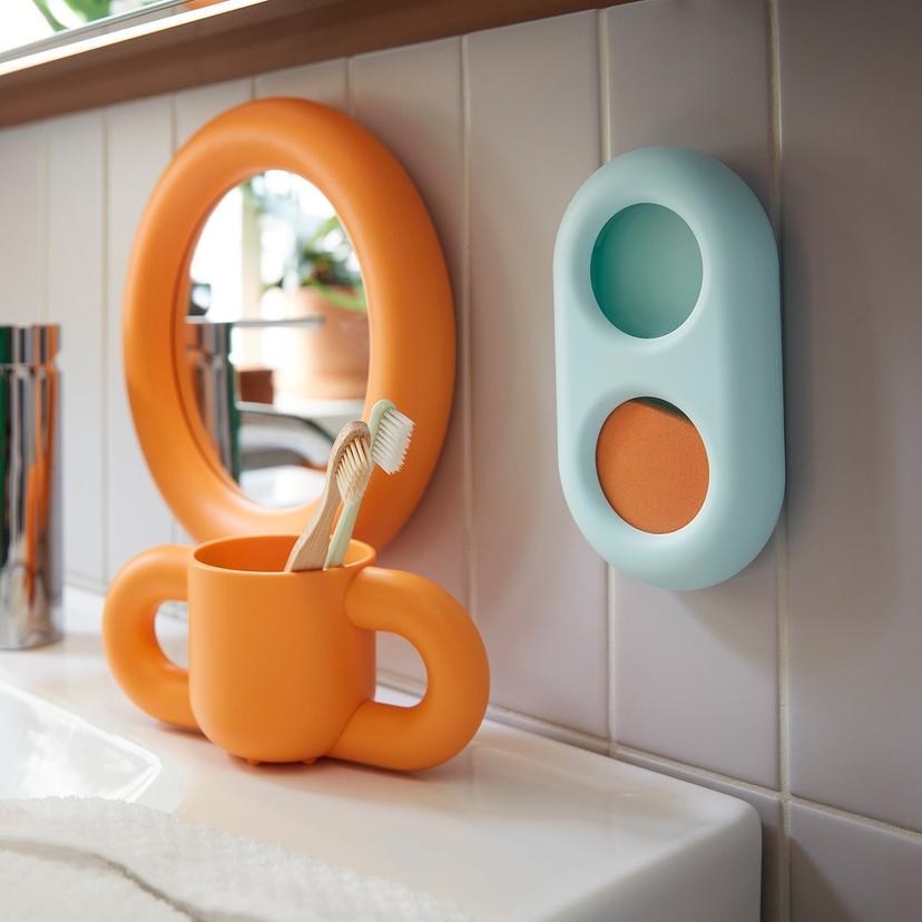 HUMLESJÖN — Таймер на присоске, бирюзовый