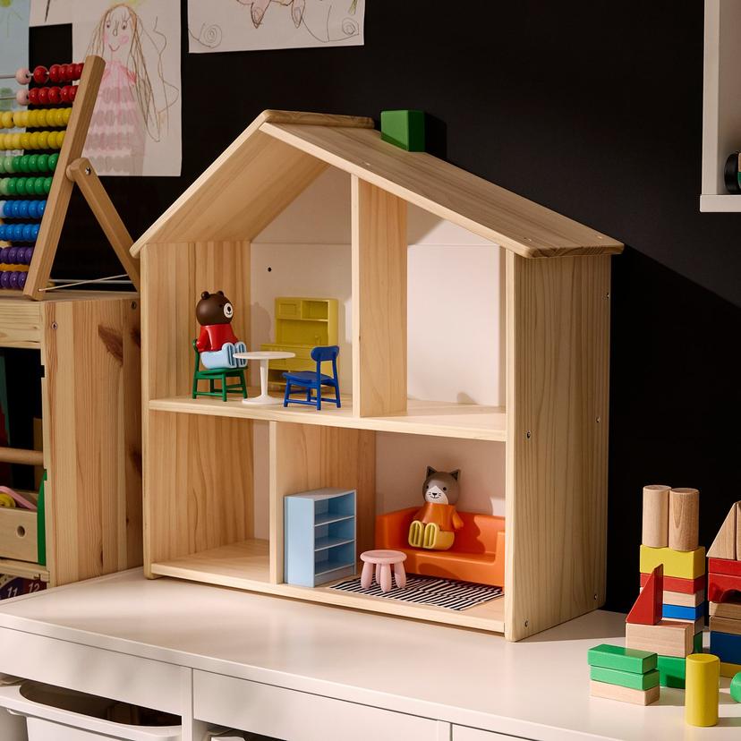 HUSET — Meble i figurki do domku dla lalek,