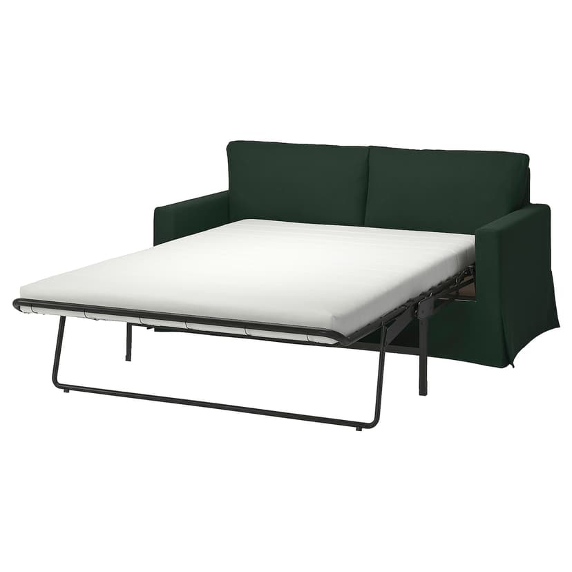 HYLTARP — Чехол для двухместного дивана-кровати Tallmyra, темно-зеленый.