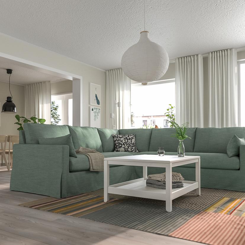 HYLTARP — 4-местный угловой диван,