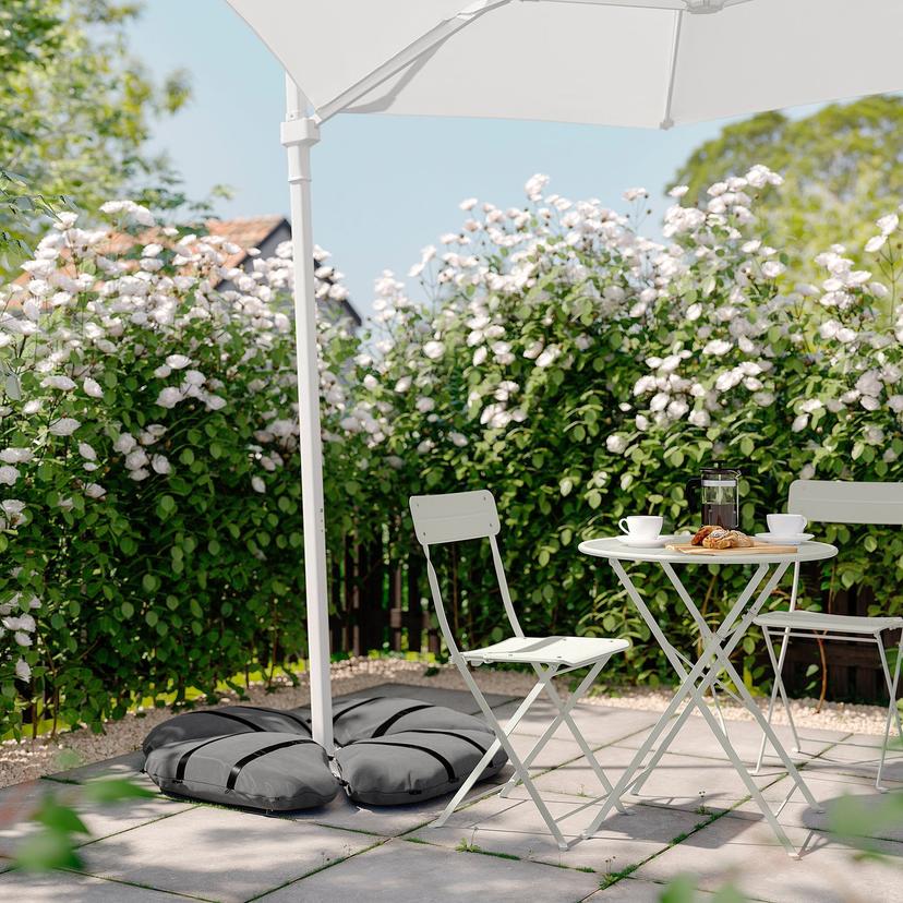 IGGÖN — мешок песка д/опоры зонта от солнца, темно-серый