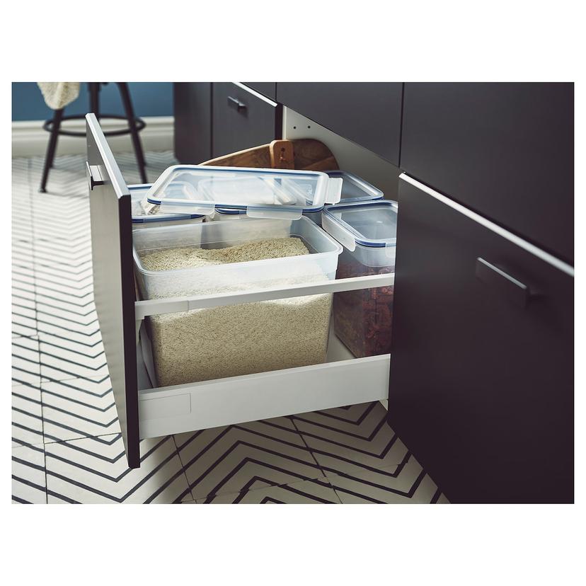 IKEA 365+ — Прямоугольный/пластиковый контейнер для еды с крышкой