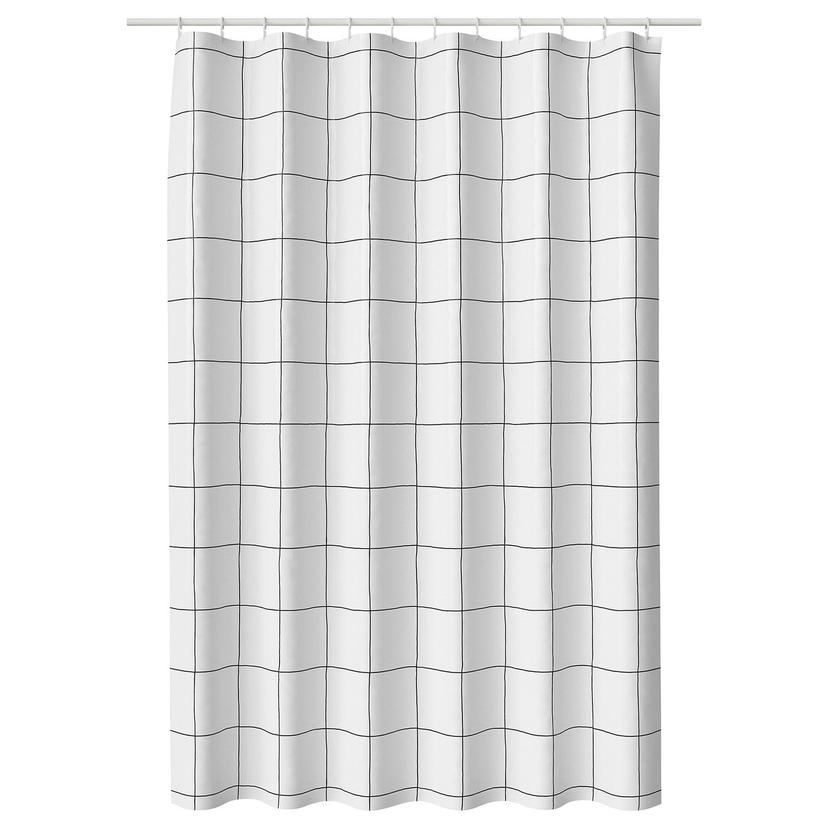 JÄMTSTARR — Шторка для душа, 180x200 см