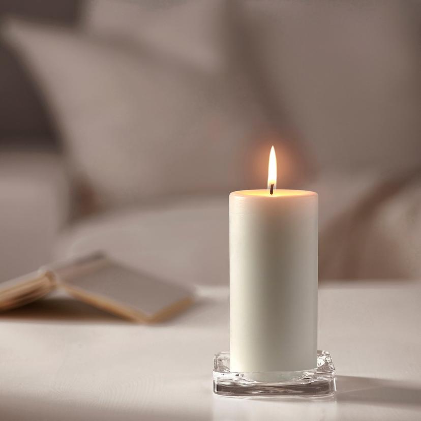 JUBLA — Неароматизированная формовая свеча, 14 см