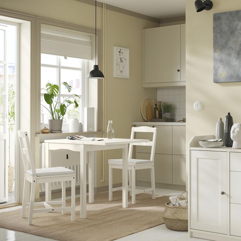 JUSTINA — подушка на стул, неокрашенный, 42/35x40x4 см