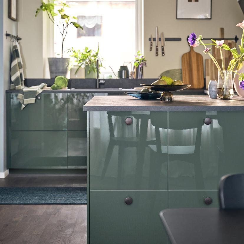 KALLARP — Дверцы для шкафа, 2 штуки, 25x80 см