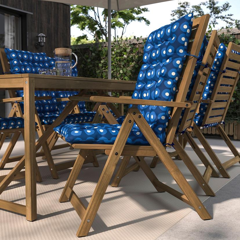 KLÖSAN — Подушка на садовый стул, 45x116 см