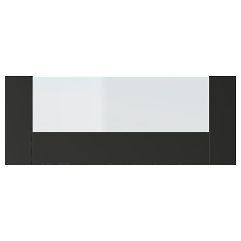 KNIVSHULT — Фронтальная панель ящика, высокая, темно-серый, 60 см