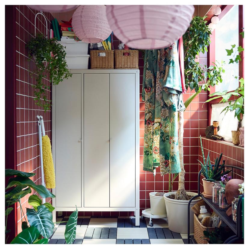 KOLBJÖRN — Szafka, beżowy na zewnątrz/do wnętrz,