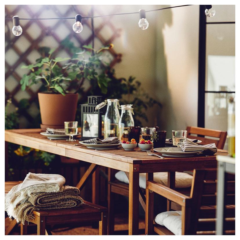 KORKEN — банка с крышкой, в форме бутылки, прозрачное стекло, 1.4 л