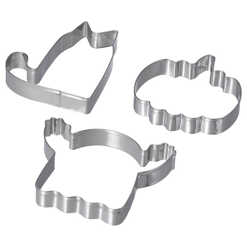 KUSTFYR — Foremki do ciastek, 3 szt.,