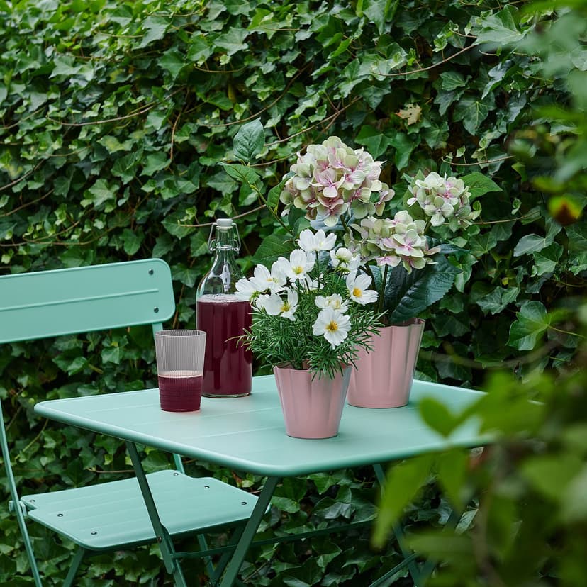 KVASTSPIREA — Osłonka doniczki, do wewnątrz/na zewnątrz różowy,