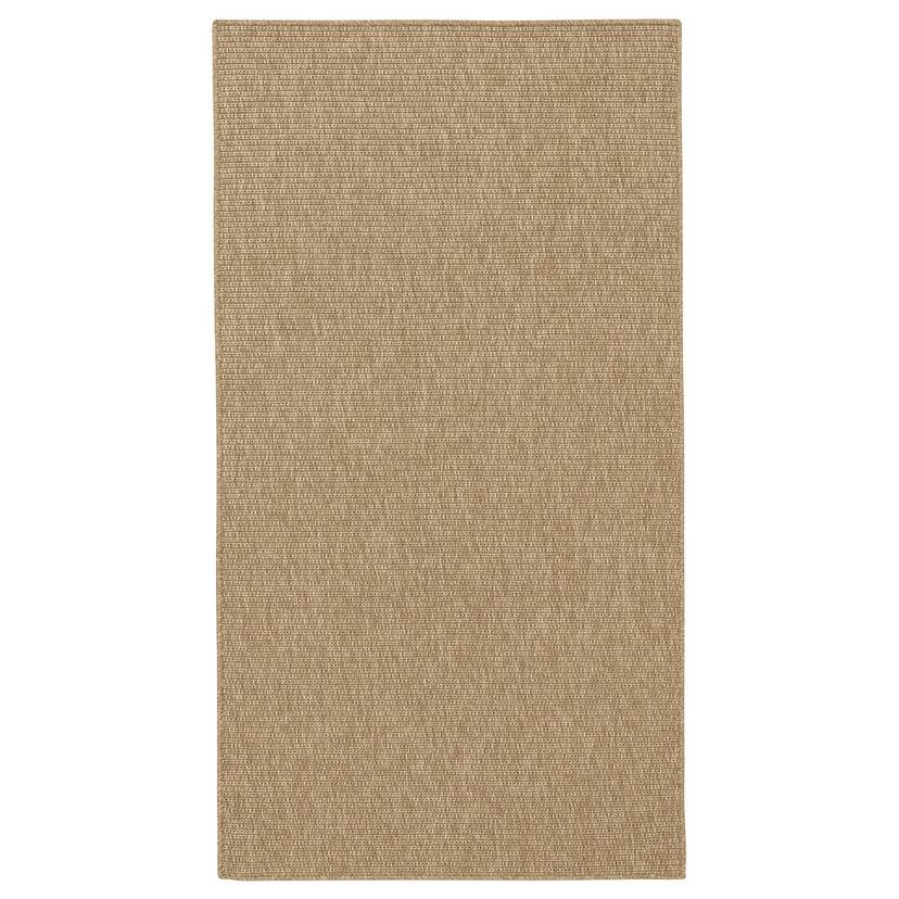 LÄTTBETONG — Ковер безворсовый, бежевый/светло-коричневый