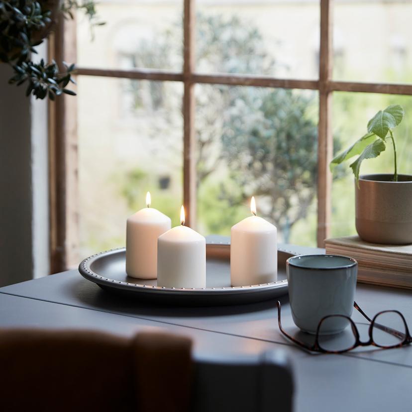 LÄTTNAD — Натуральная свеча-брикет без запаха.