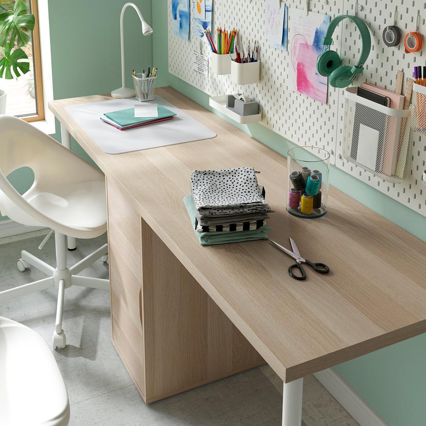 LAGKAPTEN / ALEX — Рабочий стол, 200x60 см