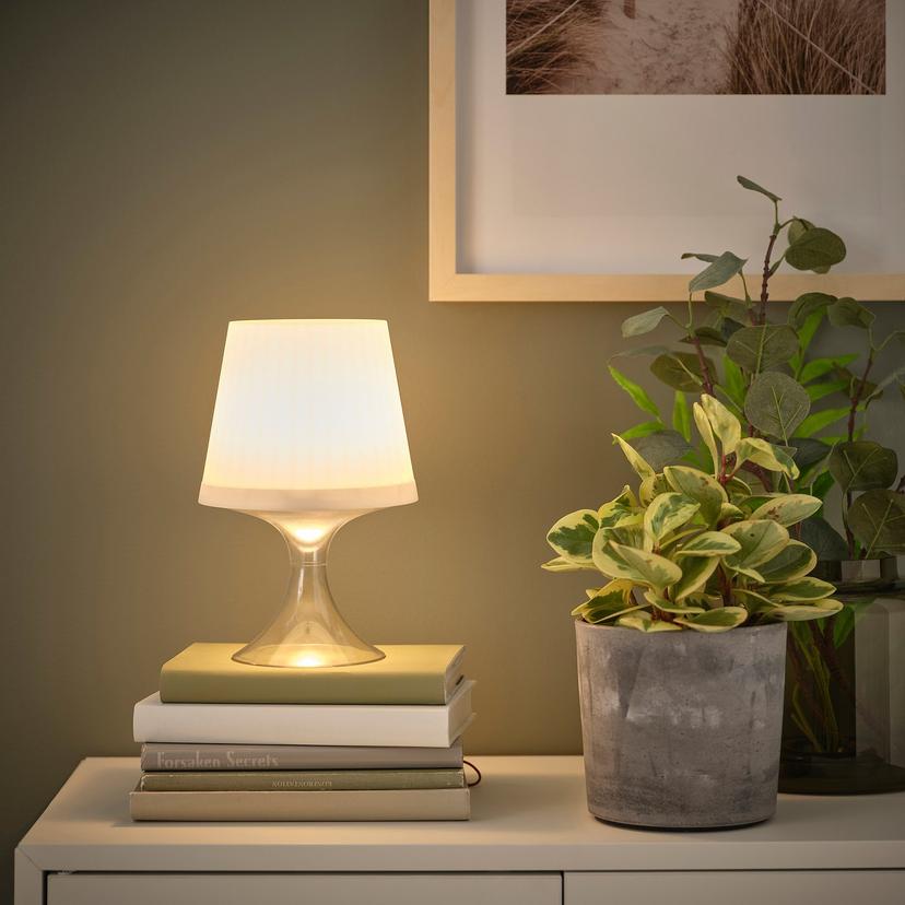 LAMPAN — Портативный светодиодный светильник на батарейках с регулировкой цвета/белый для улицы.