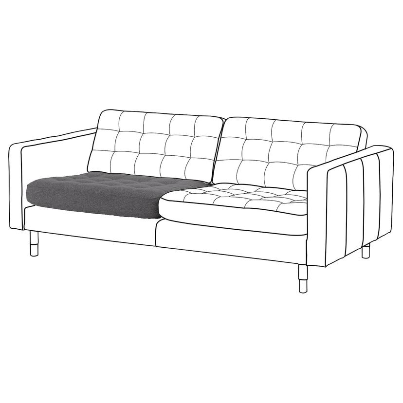 LANDSKRONA — Poducha siedziska sofa 3o,