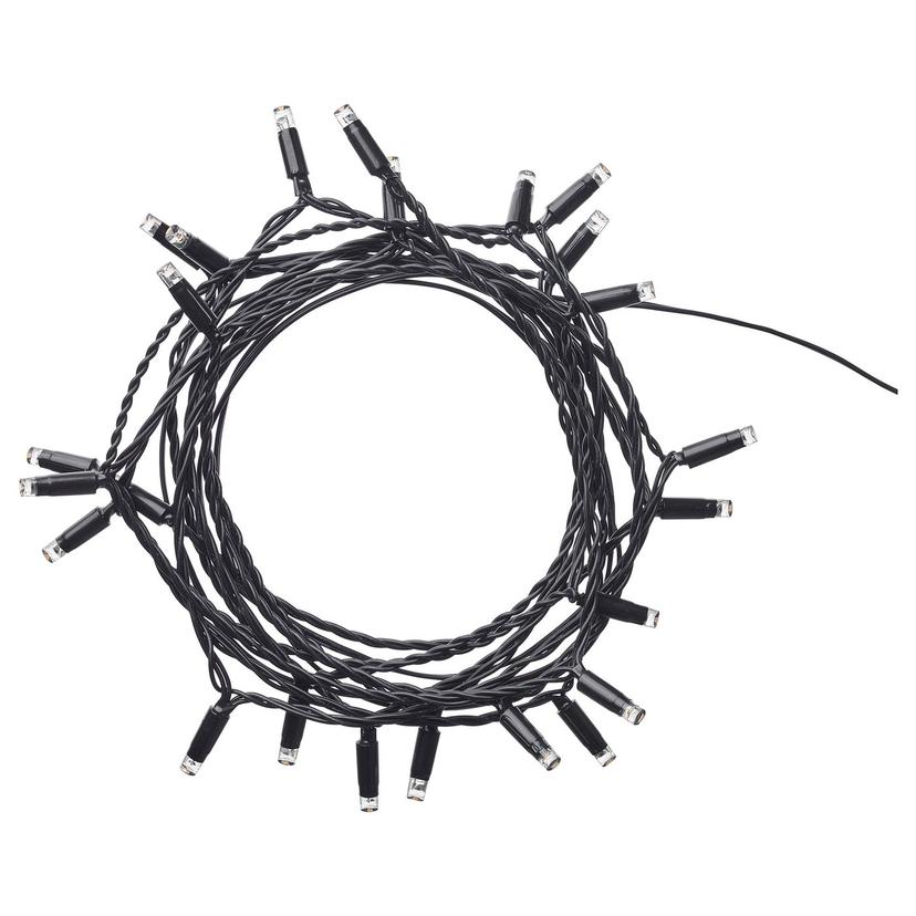 LEDLJUS — гирлянда, 24 светодиода, для сада черный