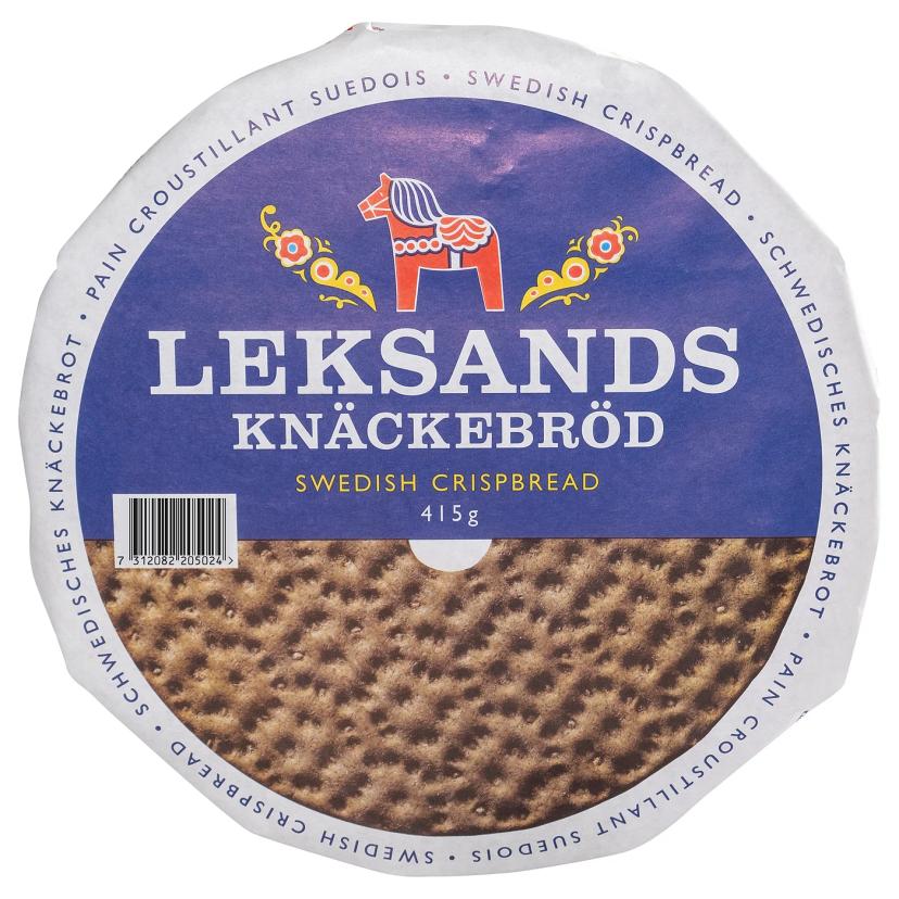 LEKSANDS KNÄCKEBRÖD — Ржаные хлебцы, круглые