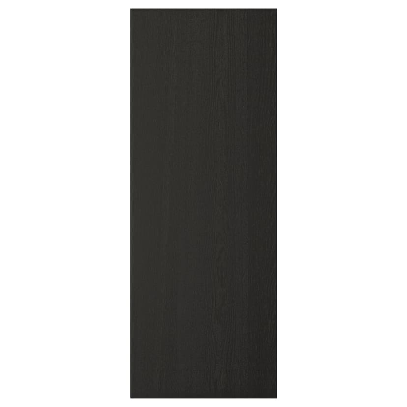 LERHYTTAN — накладная панель, черная морилка, 39x105 см