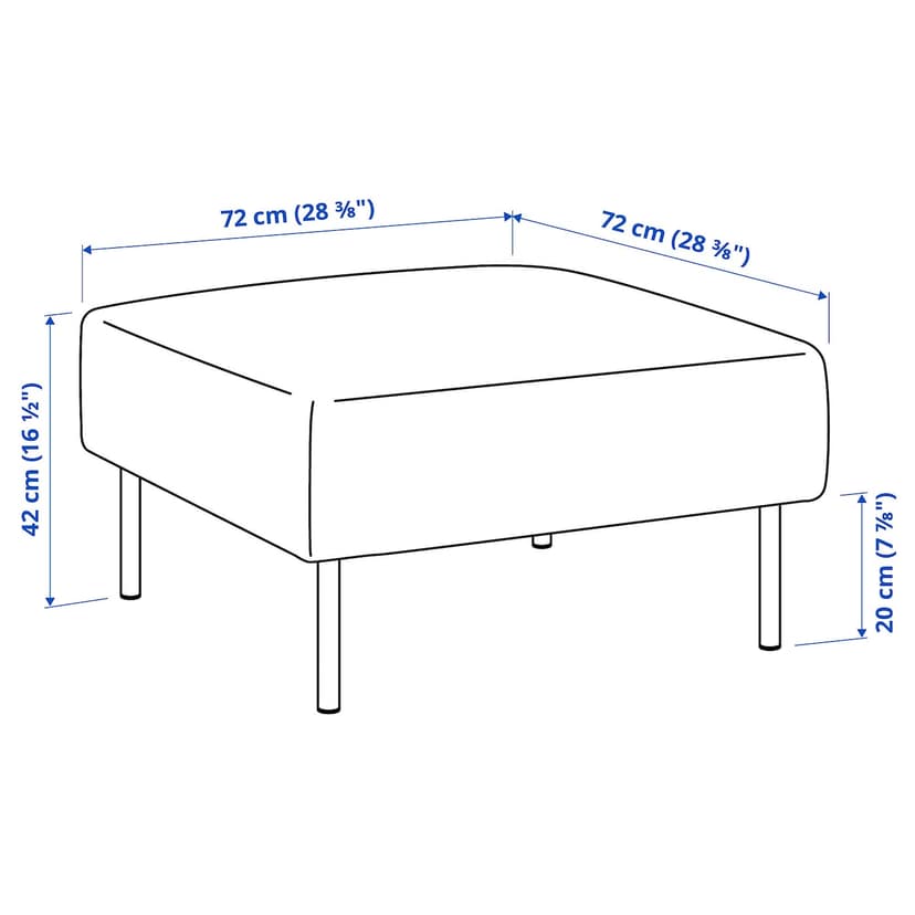 LILLEHEM — 1-местный модуль, Gunnared темно-серый/металлический