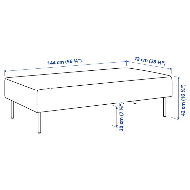 2-местный модуль, Gunnared/темно-серый дерево dimensions
