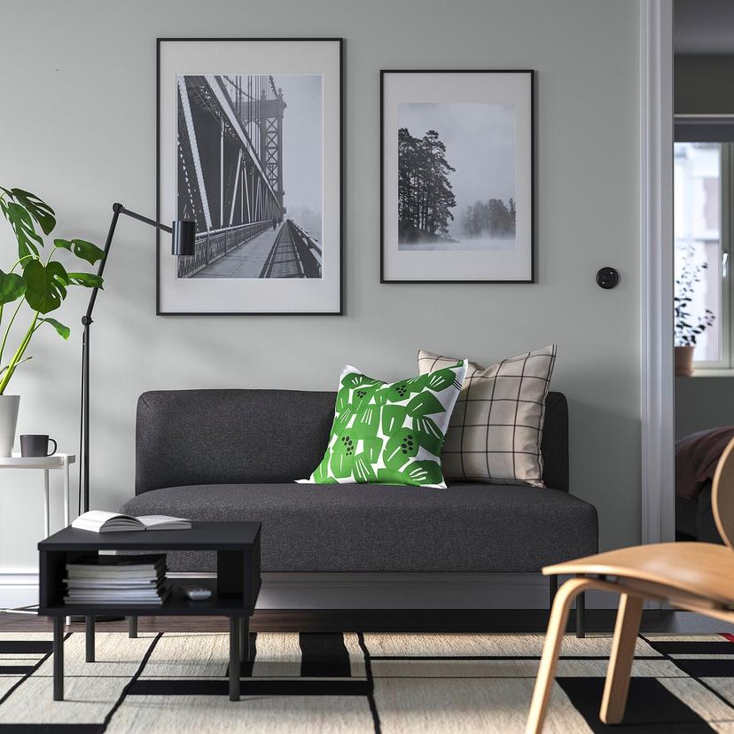 LILLEHEM — Двухместный модуль, цвет Gunnared/темно-серый металлик