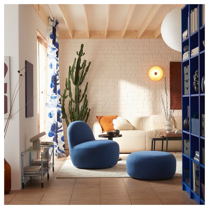 LILLESÄTER — Sofa 3-osobowa, Axvall kremowy,