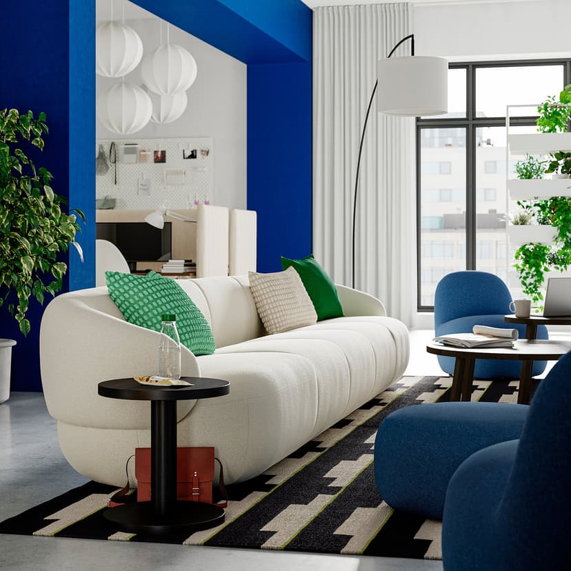 LILLESÄTER — Sofa 6-osobowa, Axvall kremowy,